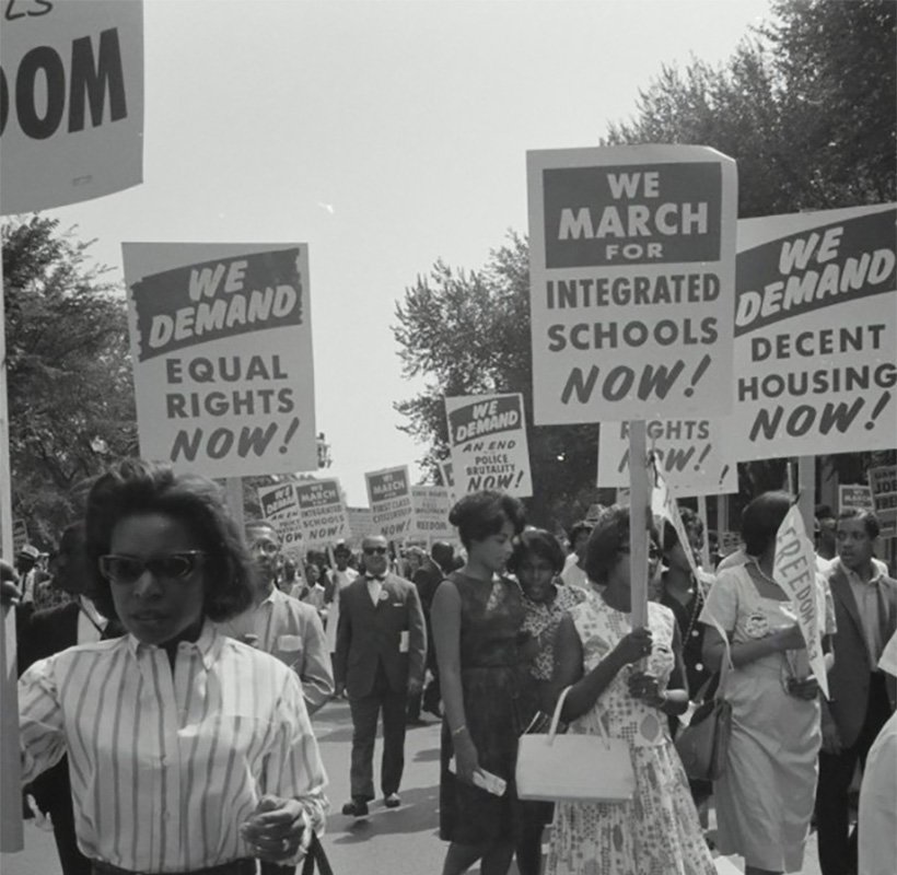 Civil Rights March for schools